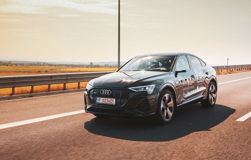RAPORT FINAL: Audi e-tron Sportback în #ElectricRomânia 2020: încărcare, consum, autonomie reală - Poza 9