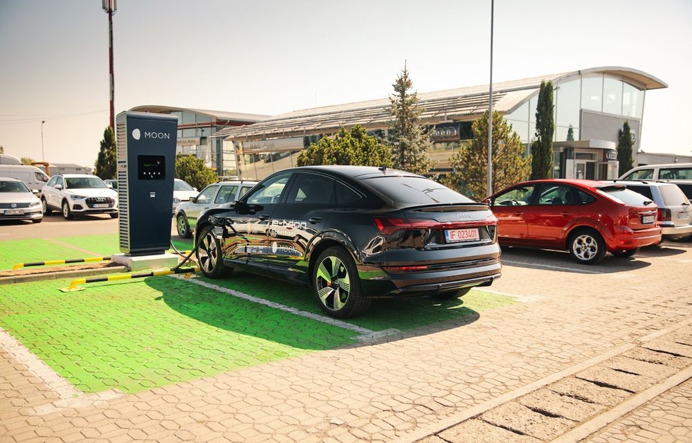 RAPORT FINAL: Audi e-tron Sportback în #ElectricRomânia 2020: încărcare, consum, autonomie reală - Poza 18