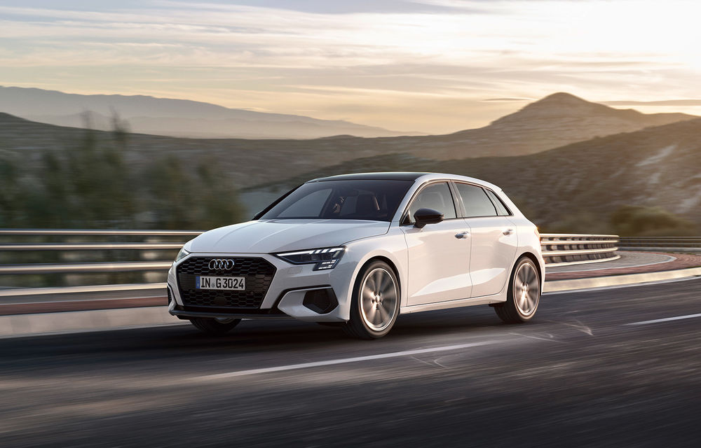 Noua generație Audi A3 Sportback primește o versiune cu gaz natural comprimat: motor de 1.5 litri cu 131 de cai putere - Poza 1