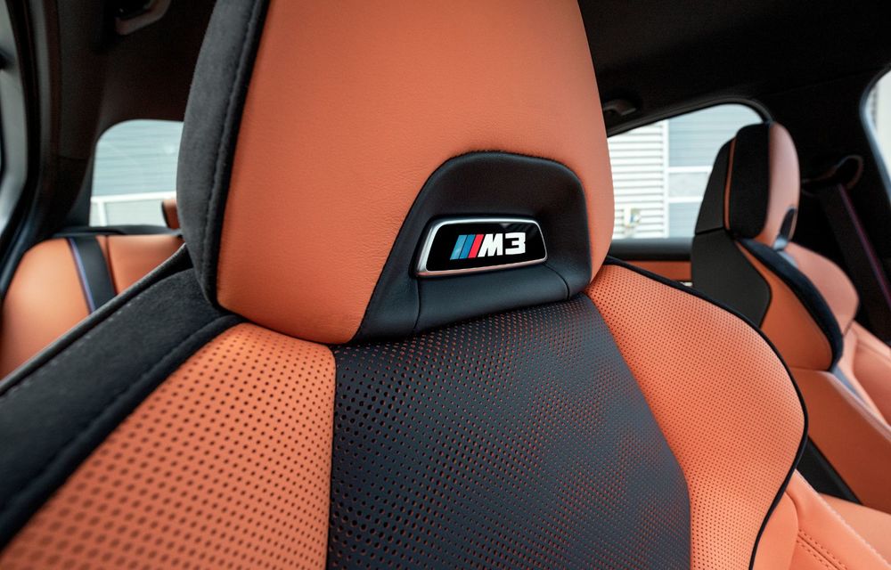 BMW a prezentat noile M3 și M4 Coupe: versiune de bază cu 480 CP și cutie manuală, și variantă Competition cu 510 CP și tracțiune integrală - Poza 47