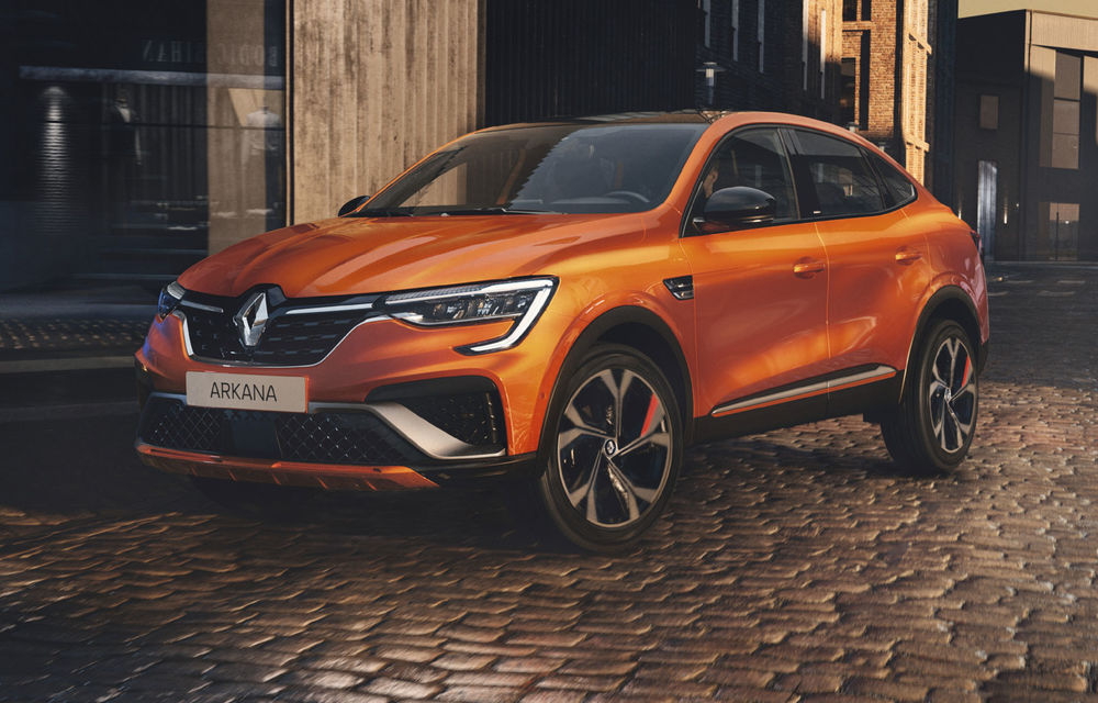 Renault Arkana ajunge în Europa în 2021: SUV-ul coupe va avea versiune hibridă de 140 CP, două variante micro-hibrid și echipare RS Line - Poza 1
