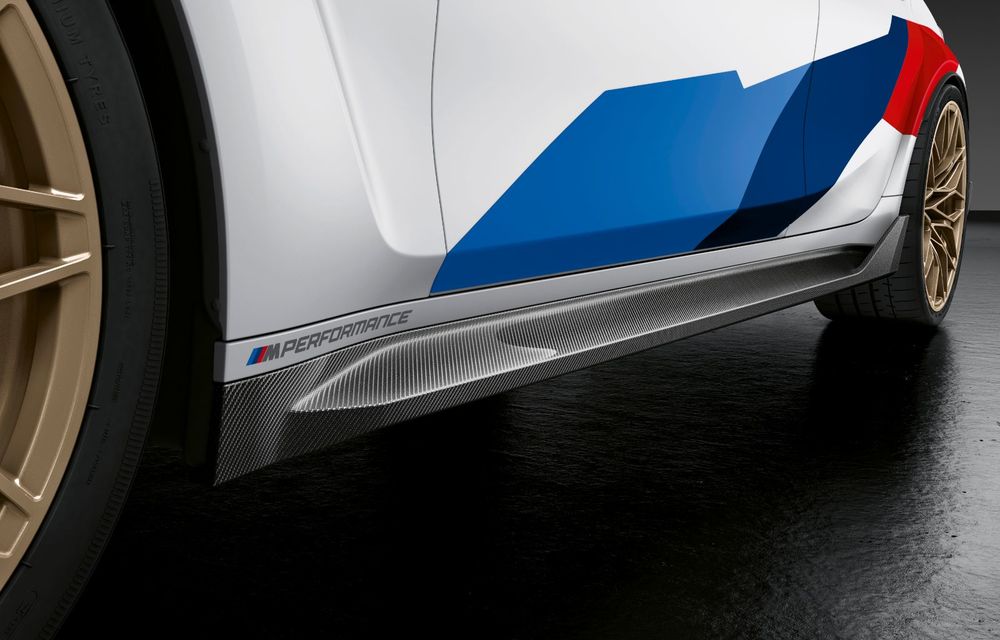 Accesorii M Performance pentru noile BMW M3 și M4 Coupe: elemente de caroserie din fibră de carbon și noutăți pentru interior - Poza 16