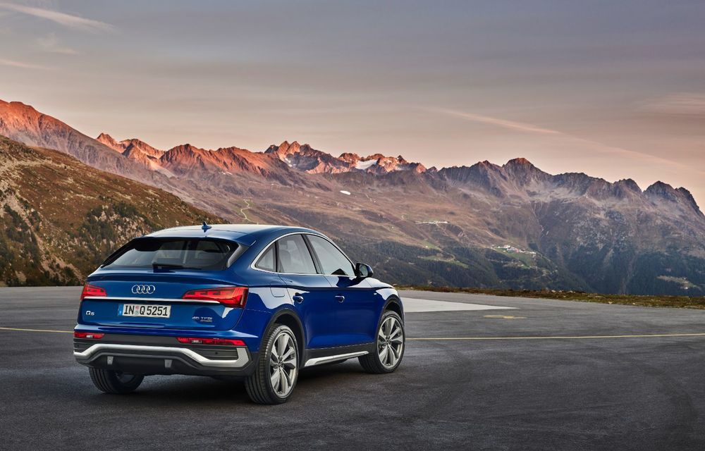 Audi a prezentat Q5 Sportback: SUV-ul coupe va avea versiuni plug-in hybrid și variantă SQ5 cu 347 CP - Poza 2
