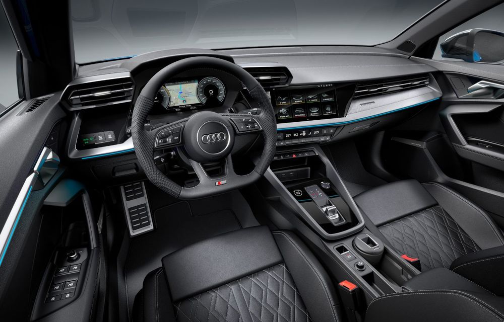 Versiune plug-in hybrid pentru noul Audi A3 Sportback: 204 cai putere și până la 67 de kilometri autonomie electrică - Poza 11
