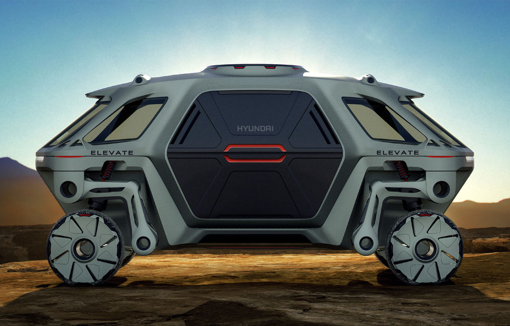 Hyundai vrea să dezvolte vehicule neconvenționale: primul proiect este Elevate, o mașinărie pentru misiuni de salvare - Poza 2