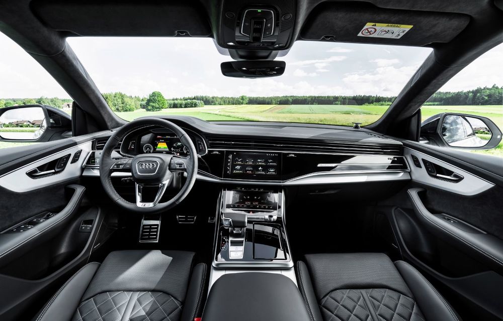 Audi Q8 primește versiuni plug-in hybrid: până la 462 de cai putere și autonomie electrică de 47 de kilometri - Poza 23