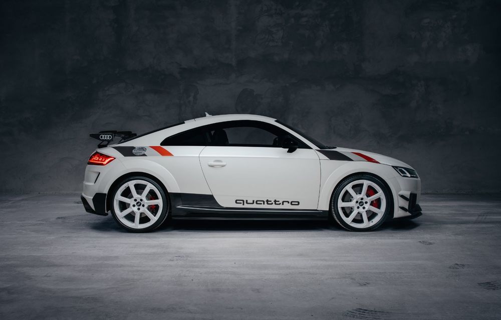 Audi lansează ediția aniversară TT RS 40 years of quattro: versiunea destinată exclusiv pieței din Germania va fi produsă în 40 de unități - Poza 3