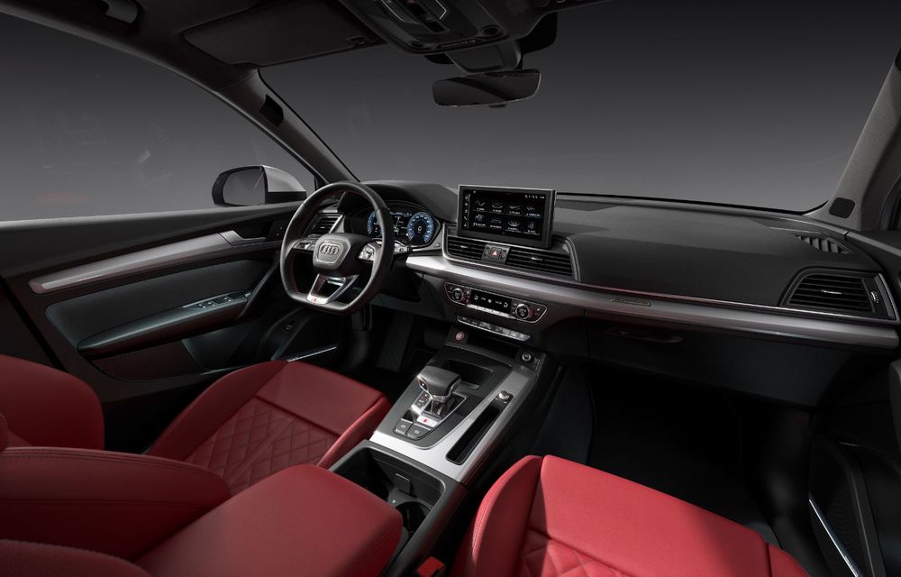 Audi a prezentat SQ5 TDI facelift: motor V6 de 3.0 litri cu 341 de cai putere și sistem mild-hybrid la 48V - Poza 3