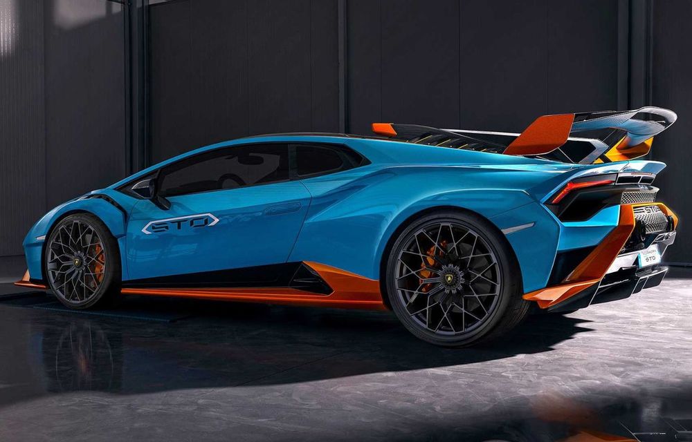 Lamborghini prezintă Huracan STO: modelul de stradă preia elemente aerodinamice de pe versiunea de circuit. Roți motrice spate și motor V10 cu 640 CP - Poza 9