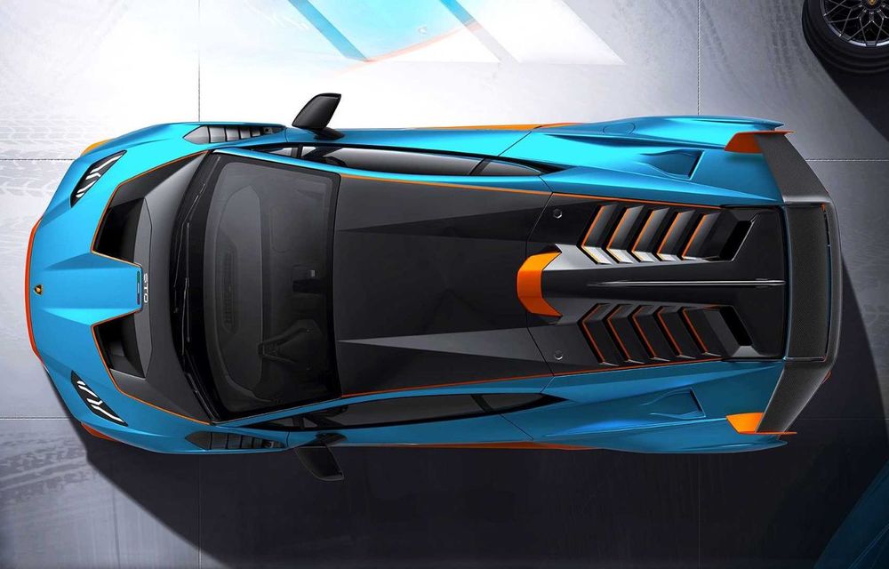 Lamborghini prezintă Huracan STO: modelul de stradă preia elemente aerodinamice de pe versiunea de circuit. Roți motrice spate și motor V10 cu 640 CP - Poza 8