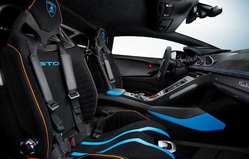 Lamborghini prezintă Huracan STO: modelul de stradă preia elemente aerodinamice de pe versiunea de circuit. Roți motrice spate și motor V10 cu 640 CP - Poza 18