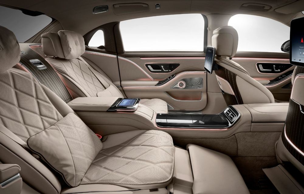Noul Mercedes-Maybach Clasa S este aici: modelul de lux vine cu confort sporit la interior pentru pasagerii spate și numerose tehnologii noi - Poza 4