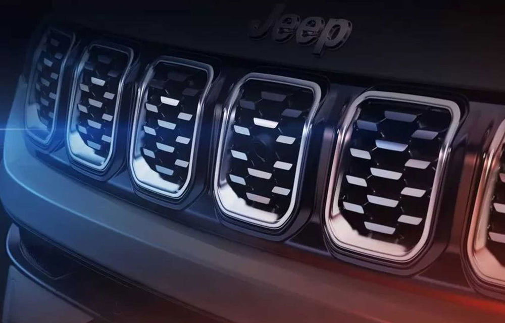 Primele teasere cu Jeep Compass facelift: SUV-ul compact va primi modificări de design și noutăți la interior - Poza 2