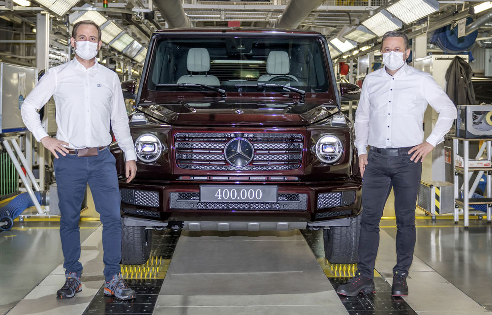 Mercedes-Benz Clasa G a ajuns la o producție totală de 400.000 de unități: &quot;Cererea depășește cu mult capacitatea de producție&quot; - Poza 1