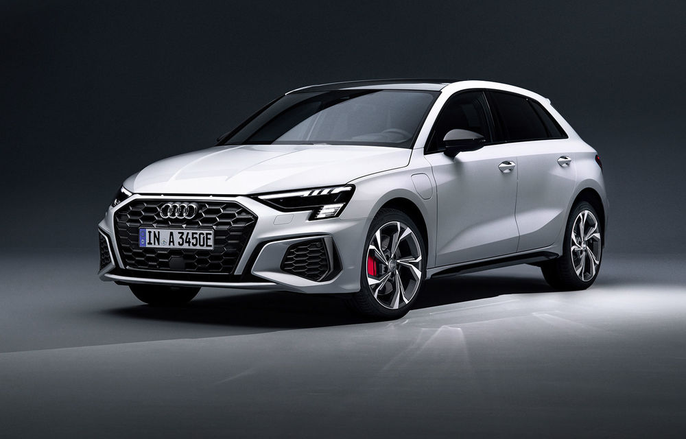O nouă versiune plug-in hybrid pentru Audi A3 Sportback: 245 de cai putere și autonomie electrică de până la 63 de kilometri - Poza 1