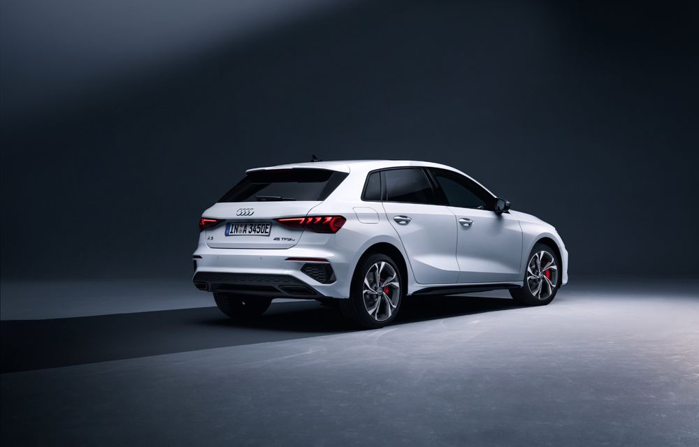 O nouă versiune plug-in hybrid pentru Audi A3 Sportback: 245 de cai putere și autonomie electrică de până la 63 de kilometri - Poza 5