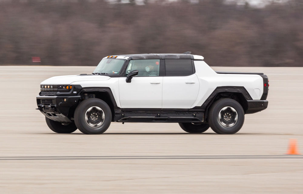 General Motors începe testele de iarnă cu Hummer EV: pick-up-ul electric de 1000 de cai putere va fi disponibil în 2021 - Poza 1