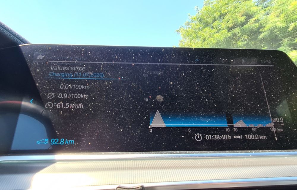 Să PHEV sau să nu PHEV? Am scos un consum extraurban de 0.9 litri/100 km cu BMW X5 Plug-in Hybrid - Poza 24