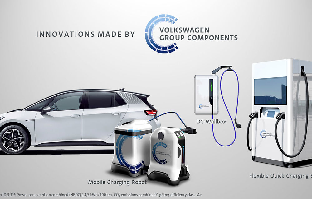Volkswagen prezintă un nou wallbox pentru mașini electrice: încărcare cu curent continuu cu până la 22 kW - Poza 2