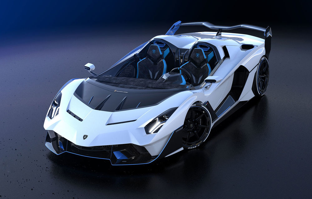 Lamborghini a prezentat SC20: supercar-ul unicat nu are plafon și este echipat cu un V12 de 770 CP - Poza 1