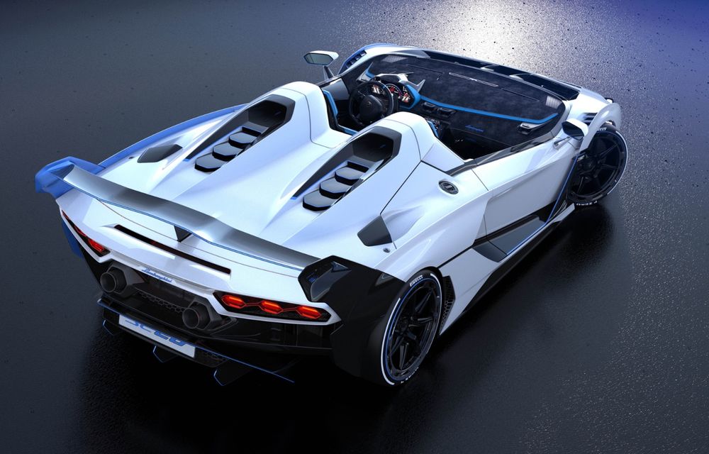 Lamborghini a prezentat SC20: supercar-ul unicat nu are plafon și este echipat cu un V12 de 770 CP - Poza 3
