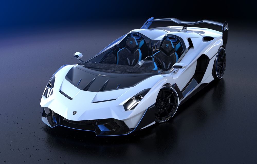 Lamborghini a prezentat SC20: supercar-ul unicat nu are plafon și este echipat cu un V12 de 770 CP - Poza 5