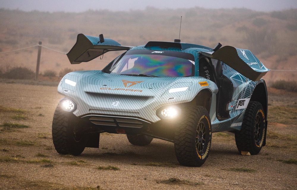 Cupra și ABT au început testele cu viitorul vehicul dezvoltat pentru competiția de rally-raid Extreme E: modelul electric oferă până la 540 de cai putere - Poza 4