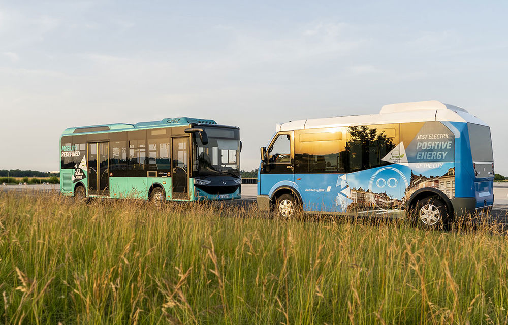 În România apar noi autobuze electrice: primăria din Dej a primit 20 de unități cu baterii BMW - Poza 2