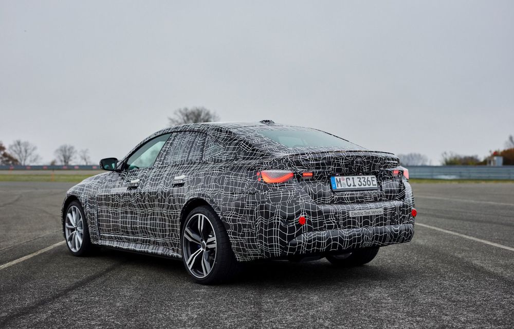 BMW prezintă imagini noi cu prototipul i4: modelul electric va fi lansat în acest an - Poza 19
