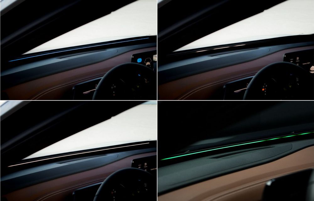 Noul Volkswagen ID.4 interacționează cu pasagerii prin intermediul unei benzi LED - Poza 2