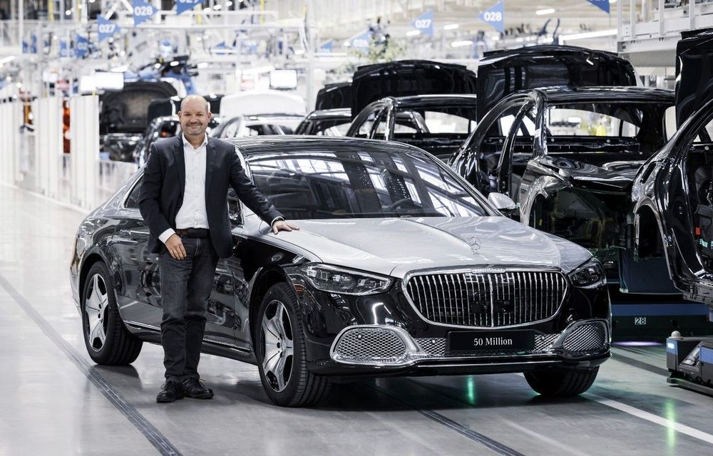Sărbătoare la Mercedes: nemții au atins o producție de 50 de milioane de mașini - Poza 1