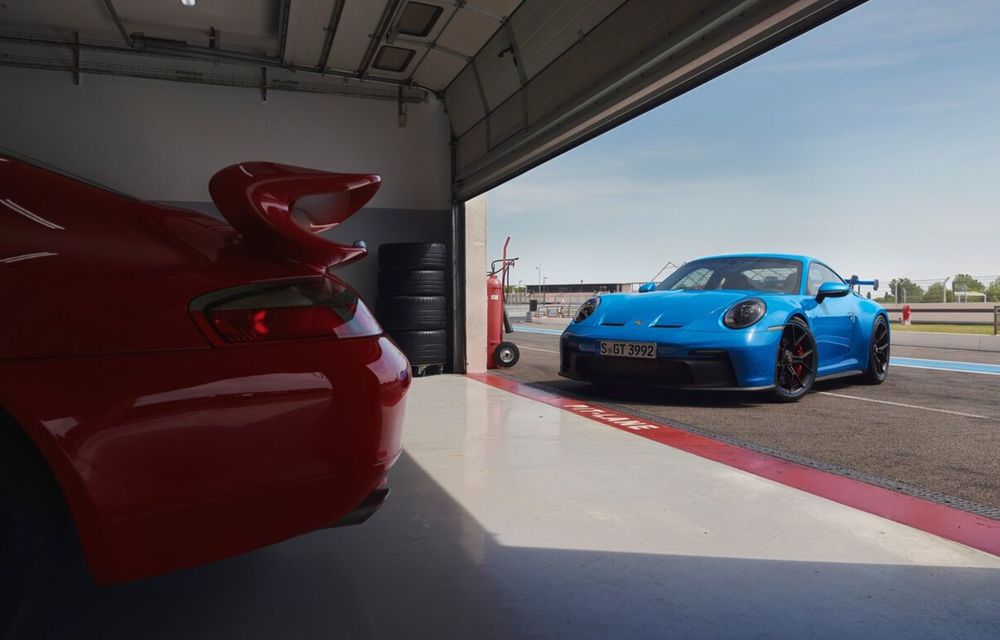 Noul Porsche 911 GT3 este aici: motor de 510 cai putere și apetit pentru circuit - Poza 2
