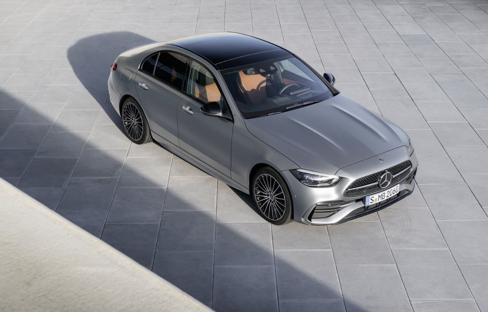 Acesta este noul Mercedes-Benz Clasa C: design apropiat de Clasa S și motorizări electrificate - Poza 28