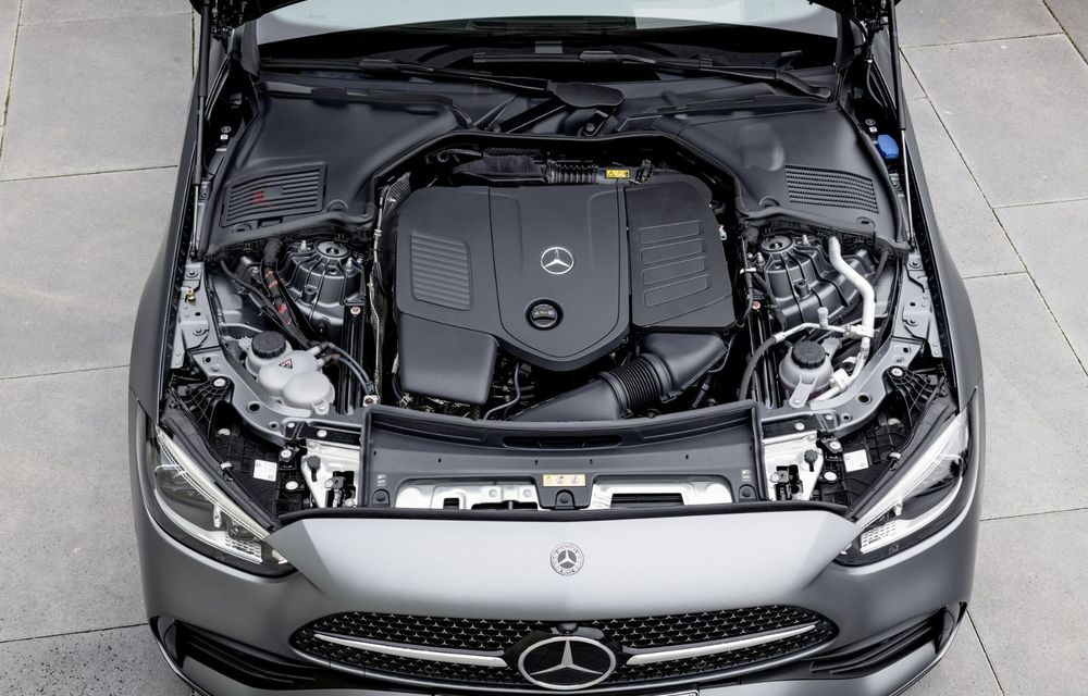 Acesta este noul Mercedes-Benz Clasa C: design apropiat de Clasa S și motorizări electrificate - Poza 21