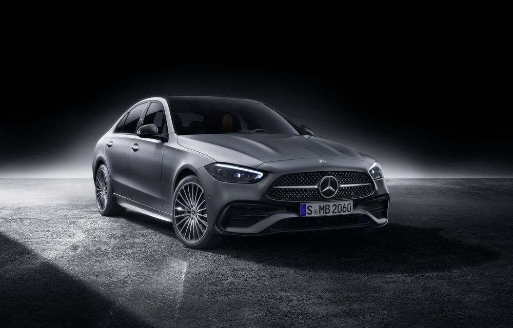 Acesta este noul Mercedes-Benz Clasa C: design apropiat de Clasa S și motorizări electrificate - Poza 1