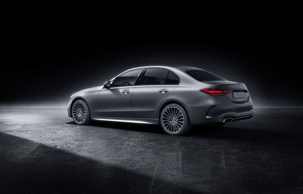 Acesta este noul Mercedes-Benz Clasa C: design apropiat de Clasa S și motorizări electrificate - Poza 44