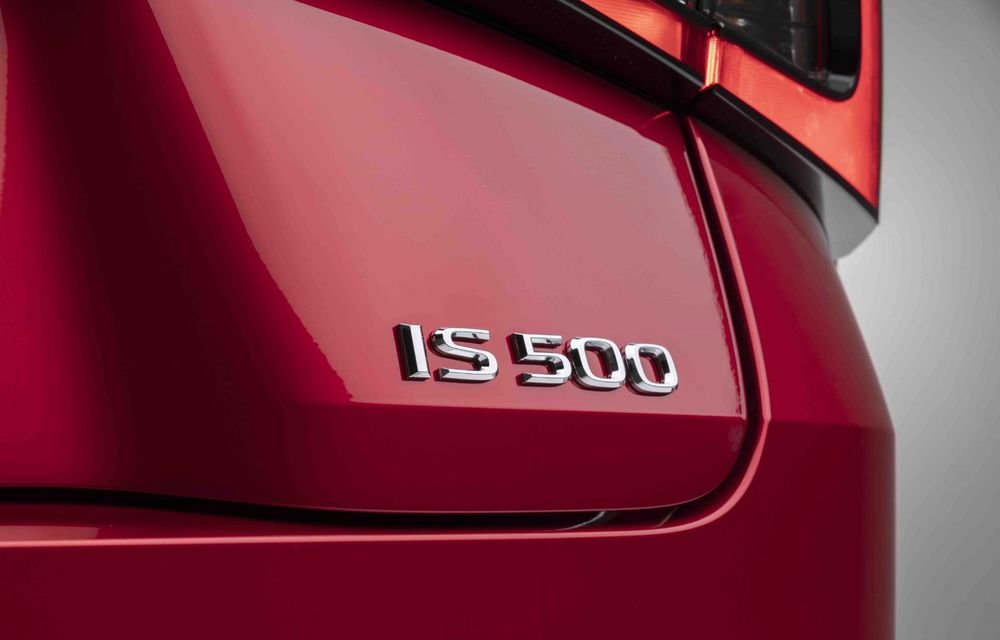 Lexus prezintă noul IS 500 F Sport Performance: V8 de 5.0 litri și 479 de cai putere - Poza 2