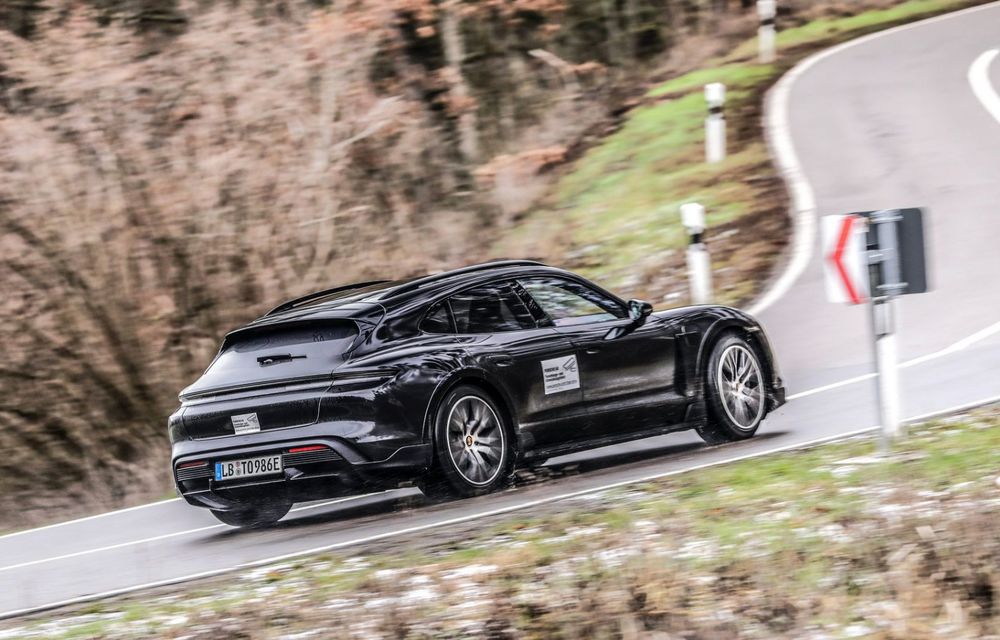 Prototipurile noului Porsche Taycan Cross Turismo au parcurs un milion de kilometri în teste - Poza 6
