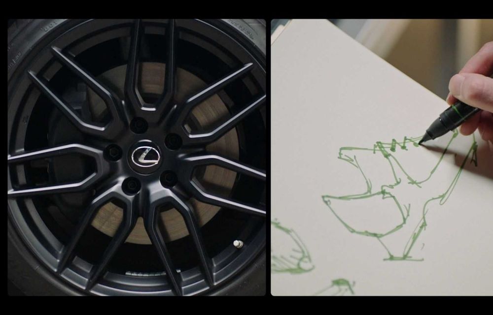Designul lui Lexus IS F Sport a dat naștere unor pantofi sport, unici în lume - Poza 3