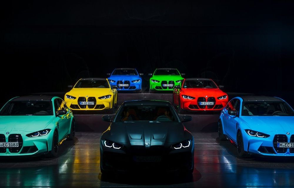 Noile BMW M3 și M4 pot fi comandate în culori aprinse cu ajutorul programului Individual - Poza 1