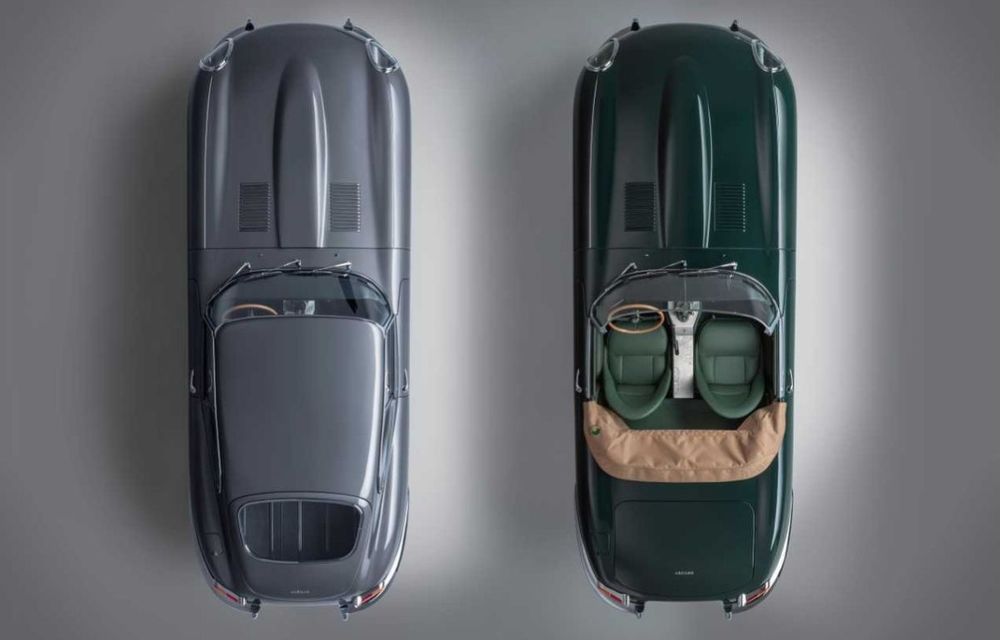 60 de ani de Jaguar E-Type: britanicii marchează momentul cu 12 exemplare clasice restaurate complet - Poza 9