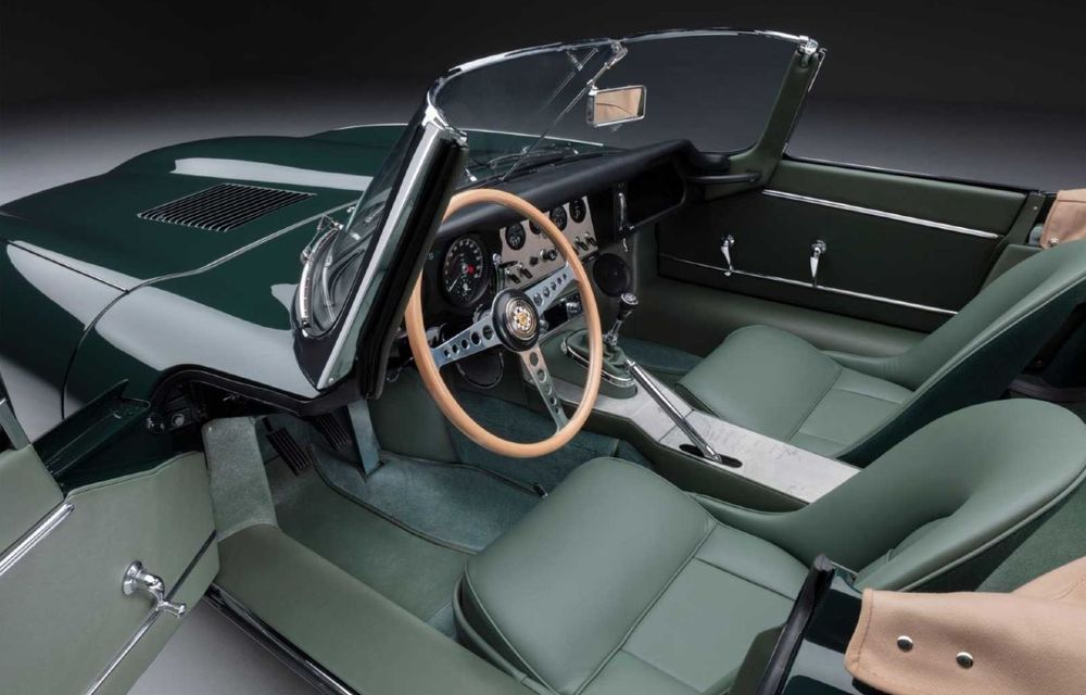 60 de ani de Jaguar E-Type: britanicii marchează momentul cu 12 exemplare clasice restaurate complet - Poza 12