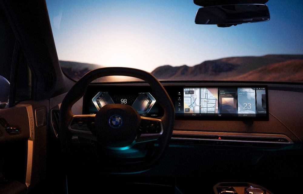 BMW lansează noua generație iDrive: ecran curbat și sistem de climatizare inteligent - Poza 19