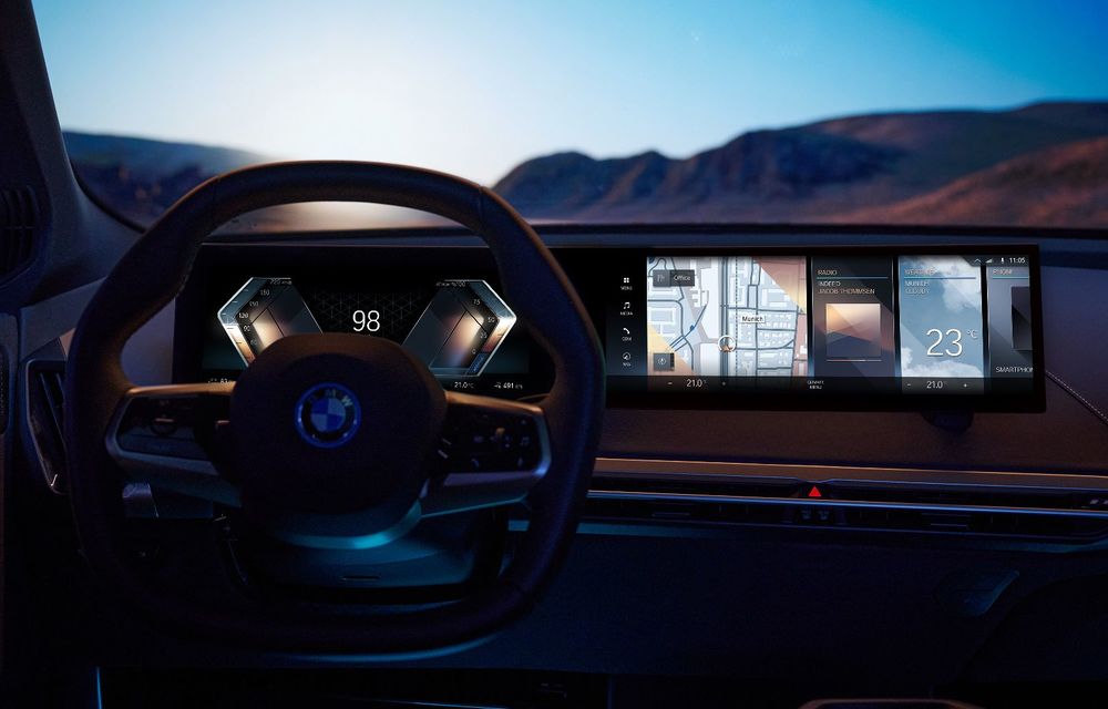 BMW lansează noua generație iDrive: ecran curbat și sistem de climatizare inteligent - Poza 21