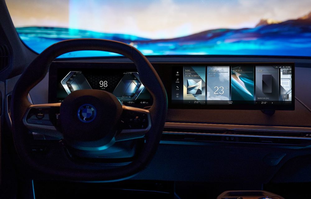 BMW lansează noua generație iDrive: ecran curbat și sistem de climatizare inteligent - Poza 25