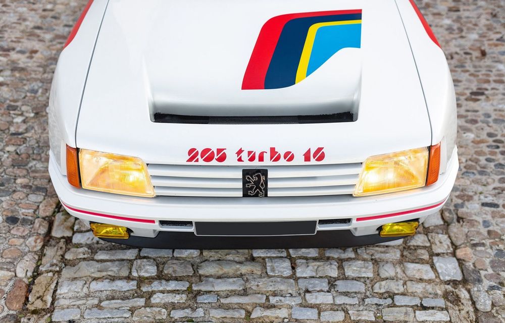 Una dintre legendele Grupei B, acest Peugeot 205 Turbo 16 s-ar putea vinde cu 400.000 de euro la licitație - Poza 4