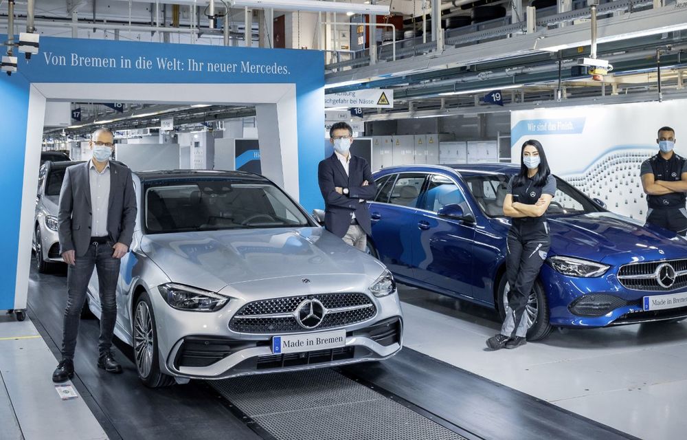 Mercedes a început producția noului Clasa C la uzina din Bremen - Poza 3