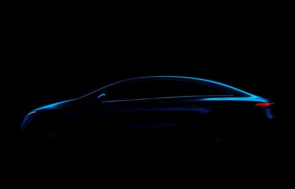 Noul Mercedes EQS va fi prezentat oficial în 15 aprilie - Poza 1