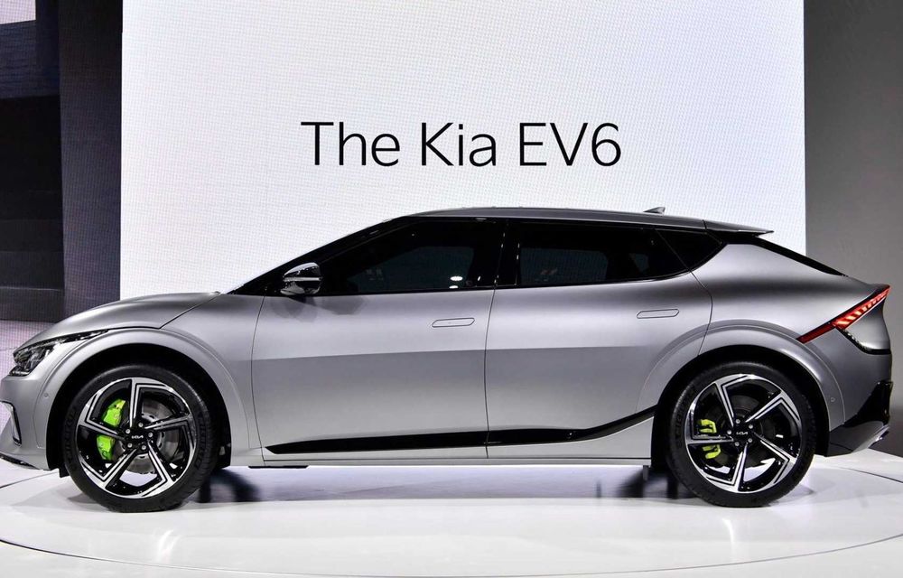Kia a publicat primele imagini reale cu noul EV6 în versiunea GT - Poza 3