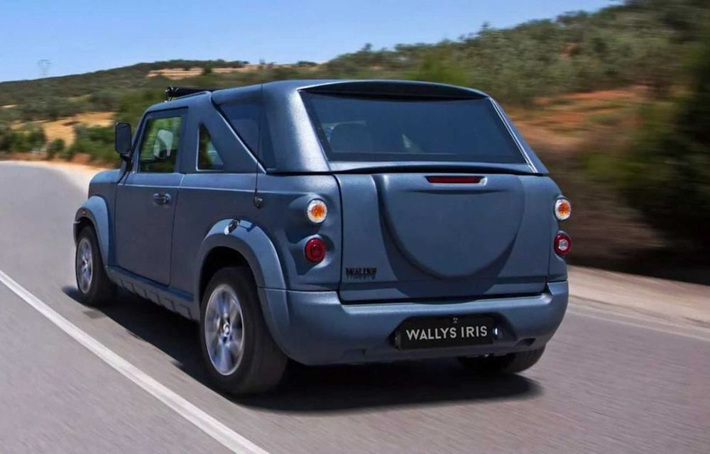 Wallys Iris: SUV fabricat în Tunisia, cu o caroserie din fibră de sticlă și 13.000 de dolari preț de pornire - Poza 5